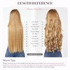 image:imageREECHO 24 1Pack 34 Full Head Curly Wave Clips in on Synthetic Hair Extensions HE008 Hairpieces for Women 5 Clips per PieceNatural BlackDark Brown with Copper Highlights