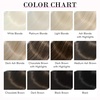 image:imageREECHO 28 Straight Long 4 PCS Set Thick Clip in on Hair Extensions Dark Ash BlondeAsh Blonde with Highlights