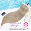 image:imageREECHO 28 Straight Long 4 PCS Set Thick Clip in on Hair Extensions Dark Ash BlondeDark Ash Blonde