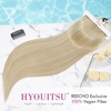 image:imageREECHO 28 Straight Long 4 PCS Set Thick Clip in on Hair Extensions Dark Ash BlondeMedium Blonde
