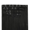 image:imageREECHO 28 Straight Long 4 PCS Set Thick Clip in on Hair Extensions Dark Ash BlondeNatural Black  Straight