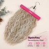 image:imageREECHO Clip in Hair Extensions 4PCS Hair Extensions 14 Short Wavy Invisible Lace Weft Natural Soft Hairpieces for Women  Light Brown with Blonde HighlightsAsh Blonde with Highlights