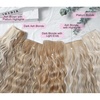 image:imageREECHO Clip in Hair Extensions 5PCS 24 Beach Wavy Invisible Lace WeftsDark Ash Blonde