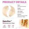 image:imageREECHO Clip in Hair Volumizer 2PCS 12 inch Short Thick Clip in Hairpieces Adding Extra Volume Hair Extensions for Women  Dark Brown with HighlightsLight Blonde