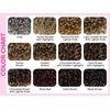 image:imageREECHO Curly Hair Extensions  4PCS 18 GoGo Curly Clip in Hair Extensions 100 Super Protein Hairpieces with Invisible Lace Weft Silky Soft Natural Look for Women  Chocolate Brown with Lighter EndsHoney Blonde Mix