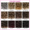 image:imageREECHO Curly Hair Extensions  4PCS 18 GoGo Curly Clip in Hair Extensions 100 Super Protein Hairpieces with Invisible Lace Weft Silky Soft Natural Look for Women  Chocolate Brown with Lighter EndsAsh Blonde