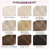 image:imageREECHO Hair Extensions 11PCS Clip in Hair Extensions 28 Long Straight hair extensions HE005 Natural Soft Synthetic Hairpieces for Women BlackMedium Blonde with Highlights