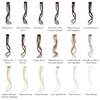 image:imageREECHO Long Side Air Bangs Wavy Curly Clip in Curtain Bangs Front Side Bangs FaceFraming Highlights for Women Daily Use 2 PCS Set Long TemplesChocolate Brown with Highlights