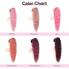 image:imageREECHO Ponytail Extension 30 Long Claw Clip Ponytail Extension for Women Curly Pony Tails Hair Extensions Clip in Synthetic Hairpiece for Women Platinum BlondePrincess Pink