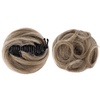 image:imageREECHO Space Bun Hair Pieces 2 PCS Mini Claw Clip in Messy amp Cat Ears Fake Hair Bun Extensions HB001 Wig Accessory Updo Hairpieces for Women Pack of 235 Wavy Black BrownAsh Brown