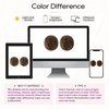 image:imageREECHO Space Bun Hair Pieces 2 PCS Mini Claw Clip in Messy amp Cat Ears Fake Hair Bun Extensions HB001 Wig Accessory Updo Hairpieces for Women Pack of 235 Wavy Black BrownLight Chocolate Brown