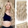 Ash Blonde with Highlights - Wavy