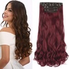 Burgundy - Curly