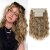 Light Brown with Blonde Highlights