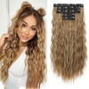 Light Brown with Blonde Highlights