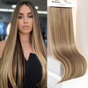 Dark Blonde with Light Blonde Highlights