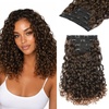 Chocolate Brown with Lighter Ends