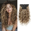 Light Brown with Blonde Highlights