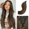 Dark Brown with Highlights