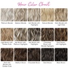 image:imageREECHO Clip in Hair Extensions 4PCS Blonde Hair Extensions 24 Thick Long Beach Waves Invisible Lace Weft Natural Soft Hairpieces for Women  Natural BlondeAsh Brown with Platinum