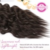 image:imageREECHO Clip in Hair Extensions 4PCS Blonde Hair Extensions 24 Thick Long Beach Waves Invisible Lace Weft Natural Soft Hairpieces for Women  Natural BlondeChocolate Brown