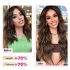 image:imageREECHO Invisible Wire Hair Extensions with Thinner Softer Lace Weft Chocolate Brown with Blonde Highlights 12 Inch Pack of 1Dark Brown