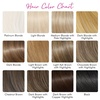 image:imageREECHO Invisible Wire Hair Extensions with Transparent Headband Adjustable Size Removable Secure Clips in Straight Secret Hairpiece for Women  Natural BlackDark Blonde with Highlights