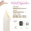 image:imageREECHO Invisible Wire Hair Extensions with Transparent Headband Adjustable Size Removable Secure Clips in Straight Secret Hairpiece for Women  Natural BlackPlatinum Blonde