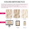 image:imageREECHO Invisible Wire Hair Extensions with Transparent Headband Adjustable Size Removable Secure Clips in Straight Secret Hairpiece for Women  Natural BlackLight Brown with Blonde Highlights