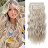 Ash Blonde with Highlights