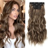 Deep Brown with Highlights