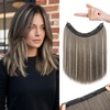 Ash Brown with Platinum Blonde Highlights