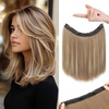 Dark Ash Brown with Highlights