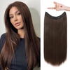 Dark Brown with Copper Highlights