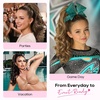 image:imageREECHO Ponytail Extension 24 Claw Clip in Long Curly Wavy Ponytail Hair Extension Jaw Clip on Pony Tails Hairpiece for Women  Medium Blonde with HighlightsDark Brown with Highlights