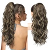 Medium Brown Ash Blonde