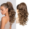 Dark Ash Blonde with Golden Ends