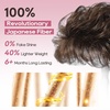 image:imageREECHO Hair Topper Short Wiglet Hair Topper for Women with Thinning Large Coverage Synthetic Top Crown Hairpiece for Women  Ash BlondeDark Chocolate Brown