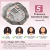 image:imageREECHO Hair Topper Short Wiglet Hair Topper for Women with Thinning Large Coverage Synthetic Top Crown Hairpiece for Women  Ash BlondeGrey