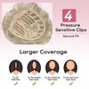 image:imageREECHO Hair Topper Short Wiglet Hair Topper for Women with Thinning Large Coverage Synthetic Top Crown Hairpiece for Women  Ash BlondeMedium Blonde