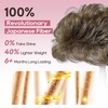 image:imageREECHO Hair Topper Short Wiglet Hair Topper for Women with Thinning Large Coverage Synthetic Top Crown Hairpiece for Women  Ash BlondeMedium Brown