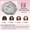 image:imageREECHO Hair Topper Short Wiglet Hair Topper for Women with Thinning Large Coverage Synthetic Top Crown Hairpiece for Women  Ash BlondeSilver Mist