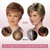 image:imageREECHO Hair Topper for Women  100 Japanese Revolutionary Fiber Short Wiglet Topper Hairpiece for Women with Hair Loss Thinning Lightweight Large Base for Full Coverage  Honey BlondeHoney Blonde